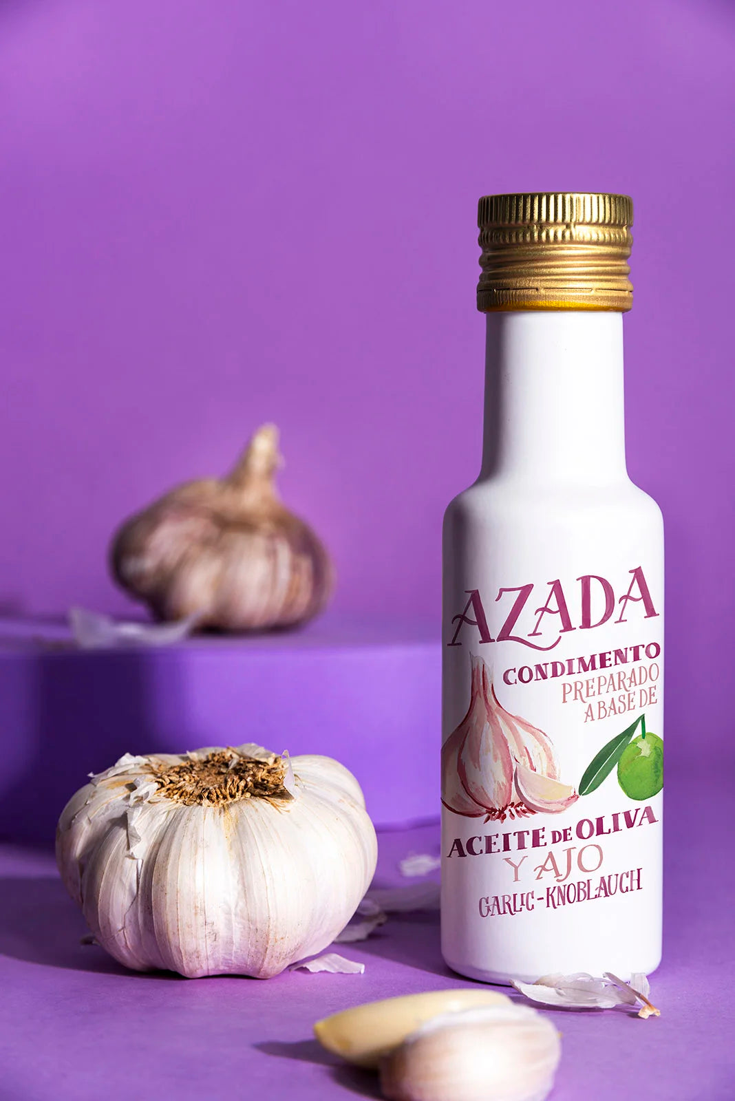 Aceite de Oliva y ajo bio