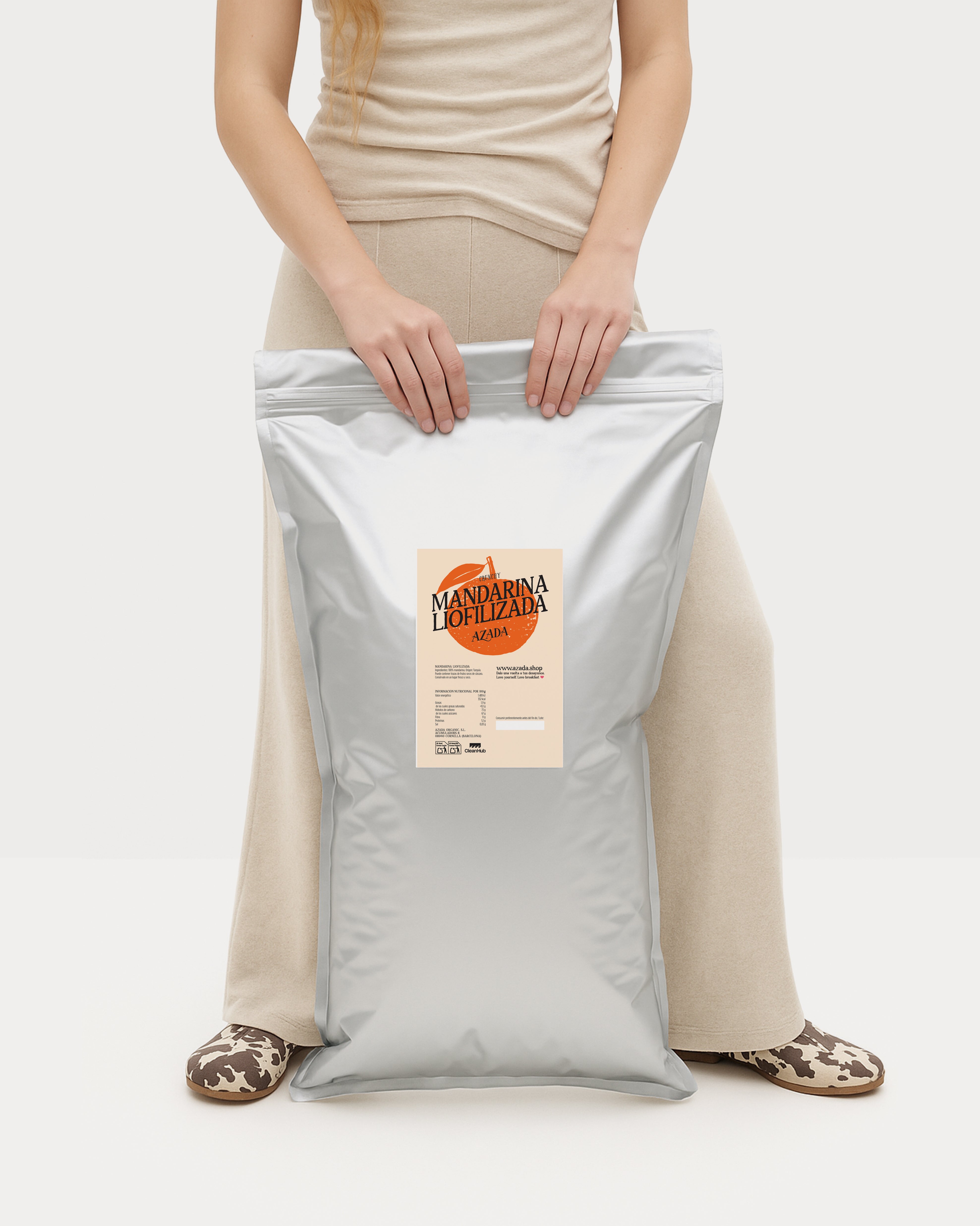 Freeze-dried mandarin