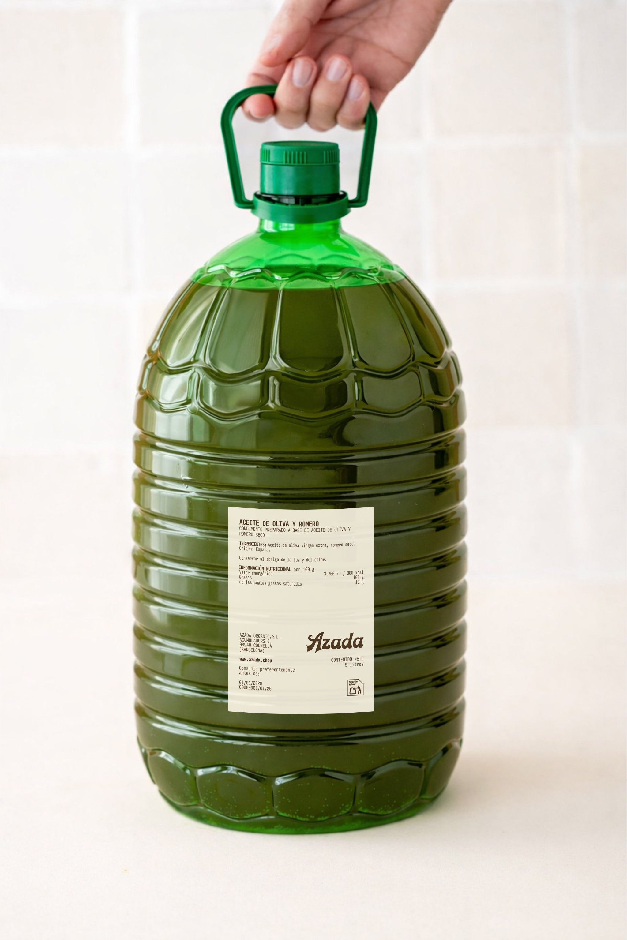 Aceite de Oliva y romero