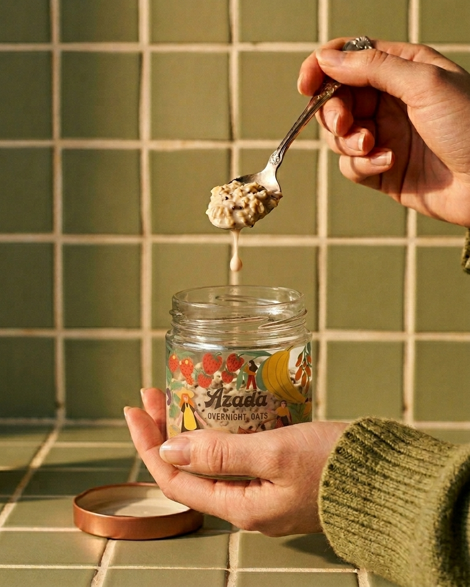 Overnight Oats Glas