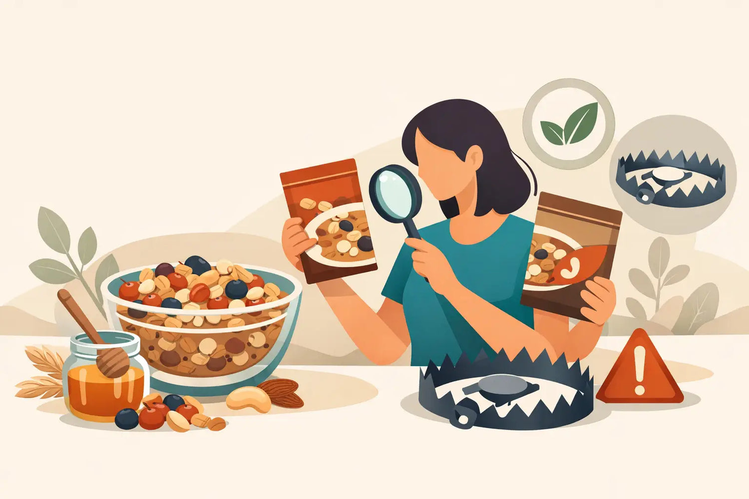 Cómo elegir granola limpia sin caer en trampas