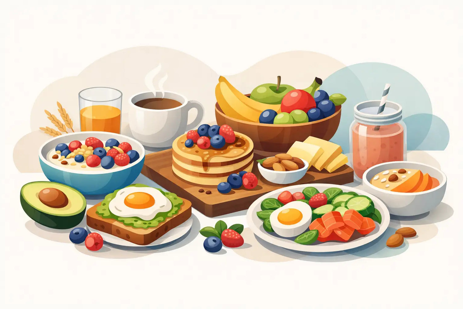 12 ejemplos de desayunos sin ultraprocesados