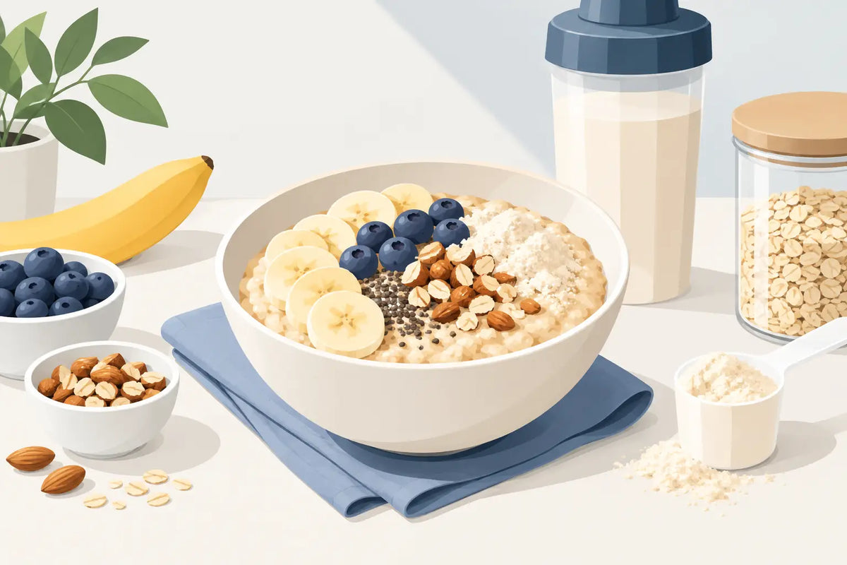Cómo hacer porridge proteico sin complicarte