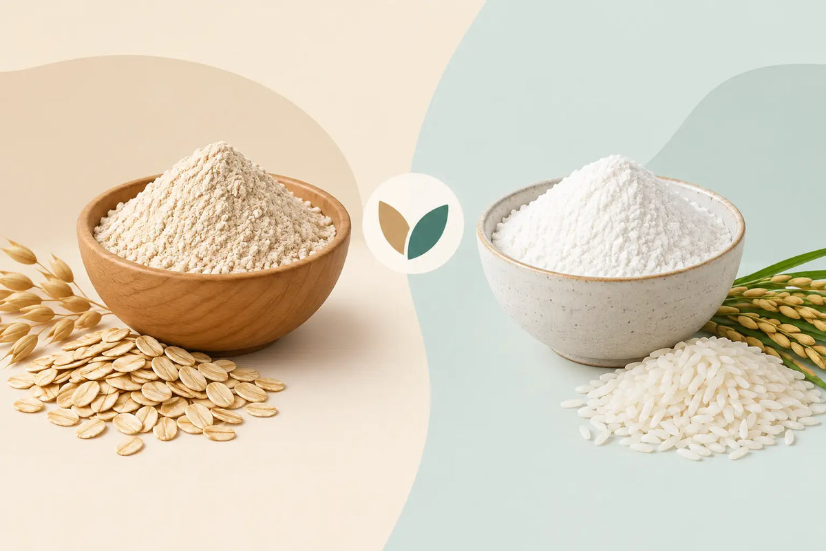Harina de avena versus harina de arroz: ¿cuál te conviene?