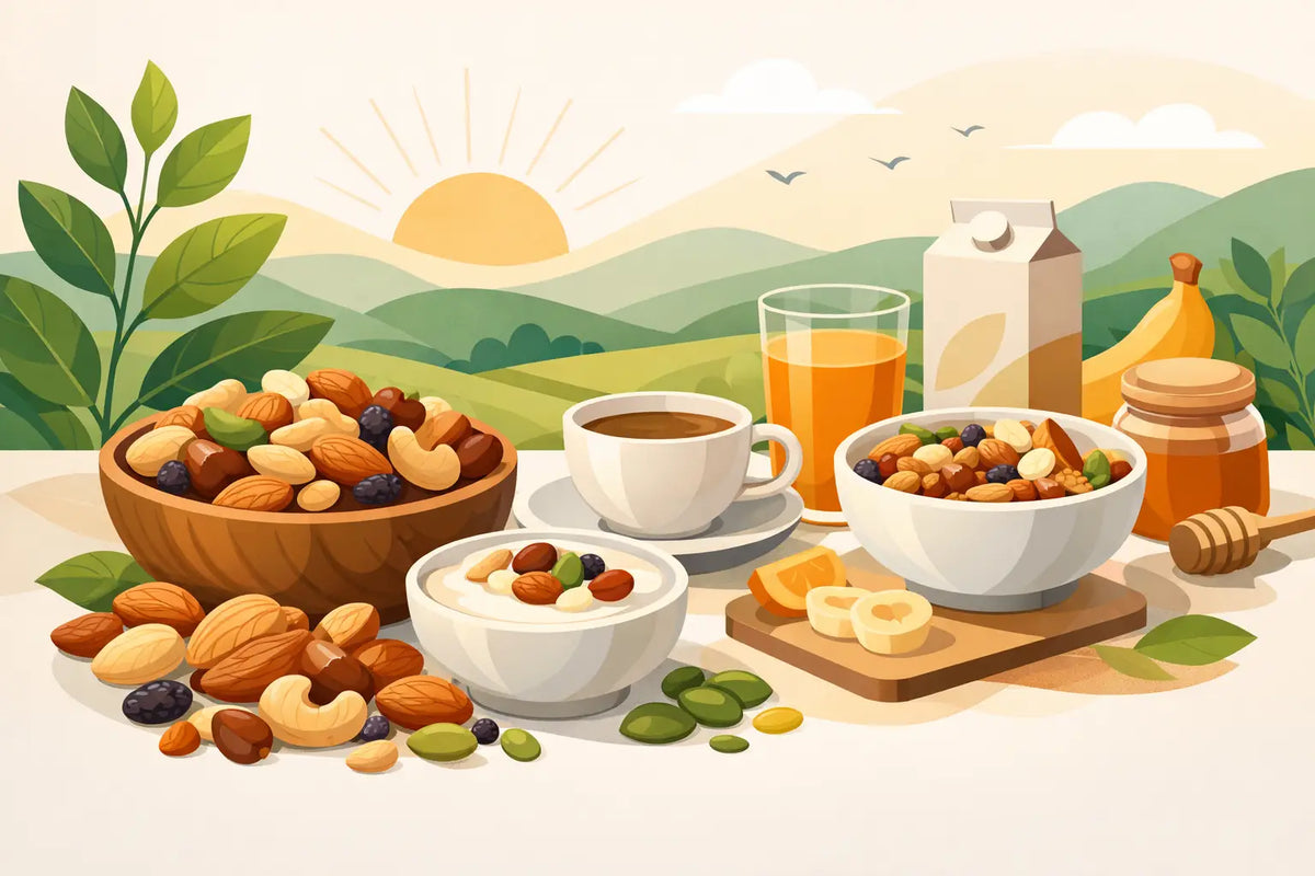 Mejores frutos secos orgánicos para desayunar