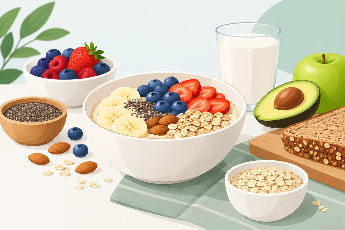 Los mejores alimentos ricos en fibra para desayunar
