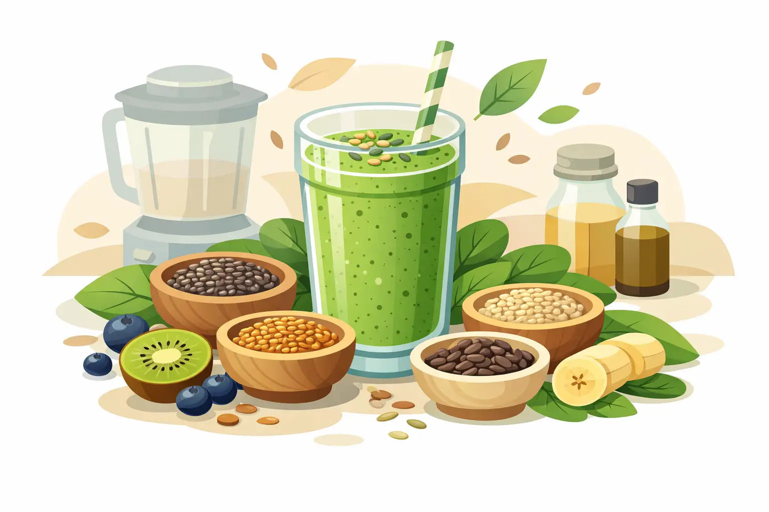 Mejores semillas para licuados: guía fácil