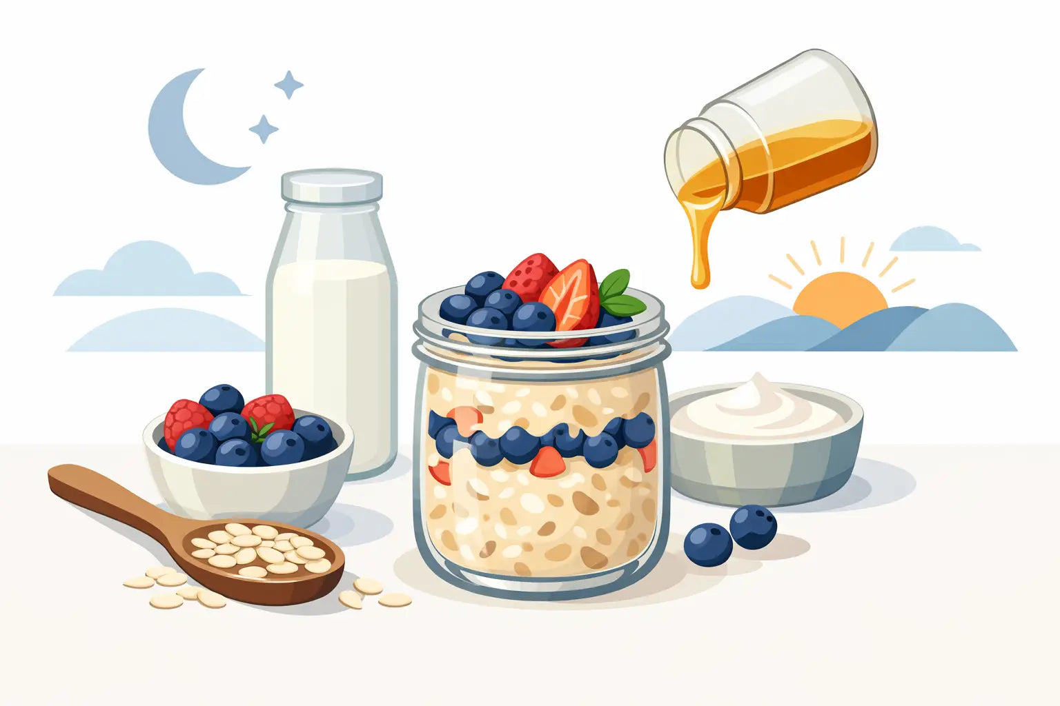 Cómo preparar overnight oats bien de verdad