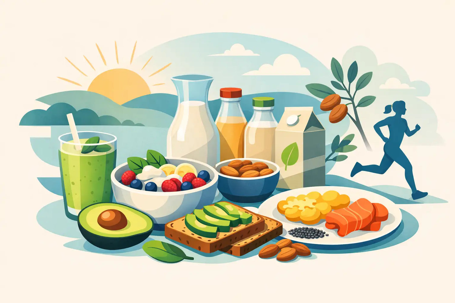 Qué desayunar sin lácteos para empezar fuerte