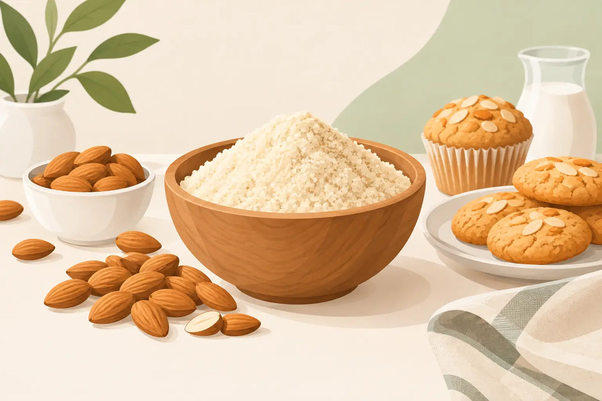 Cómo usar harina de almendra sin complicarte