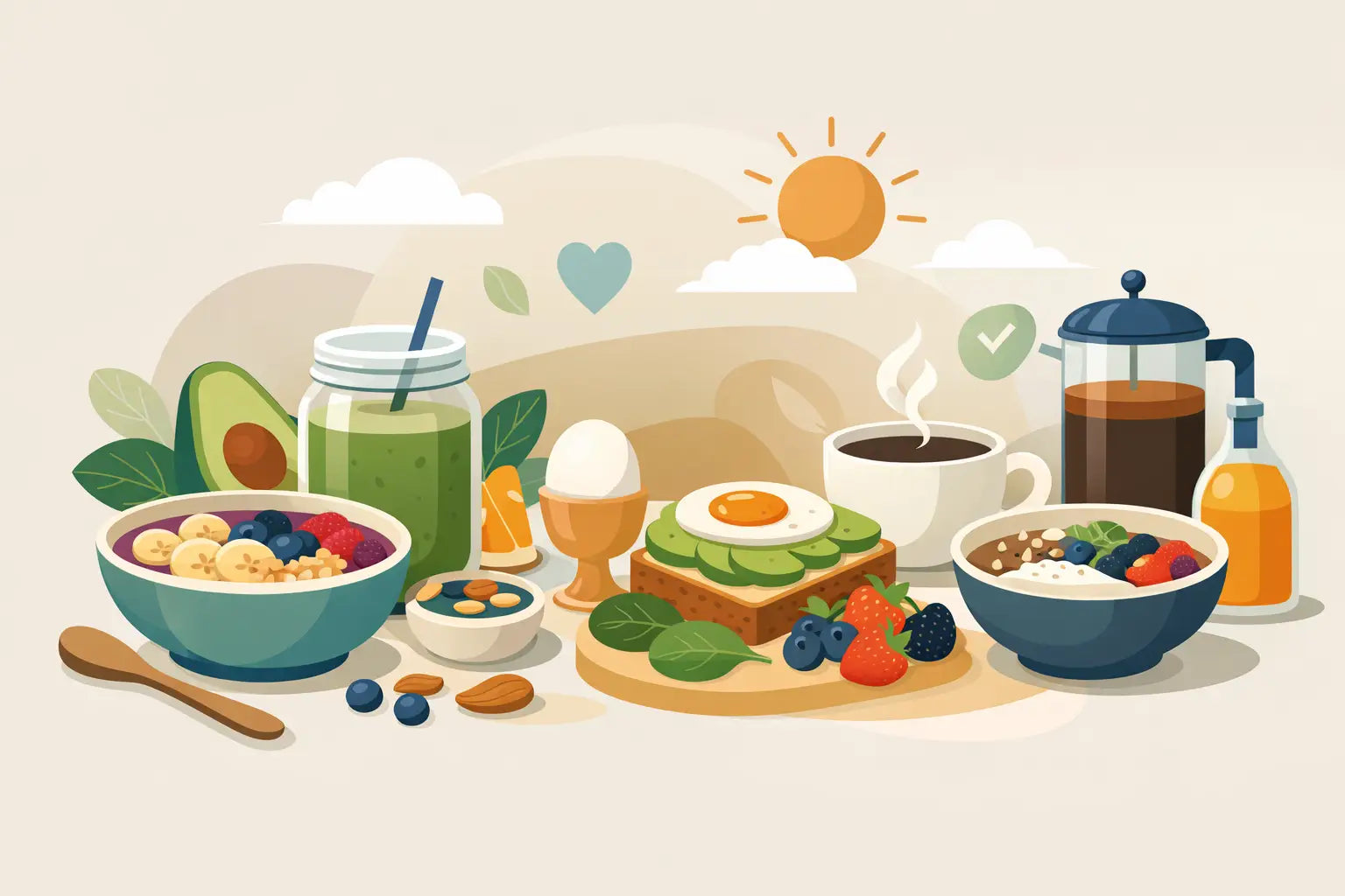 Guía de desayunos funcionales sin complicarte