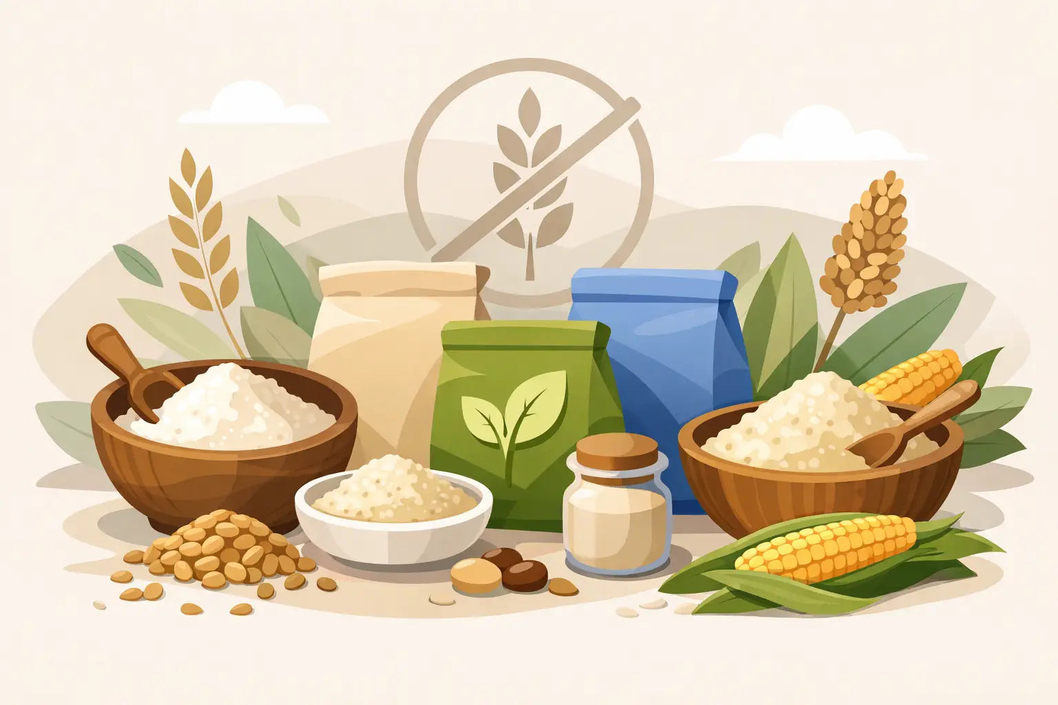 Las mejores harinas sin gluten de verdad