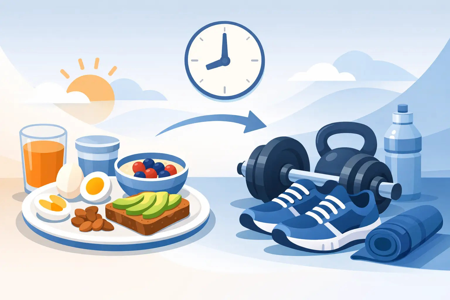 Qué desayunar antes del gym sin fallar