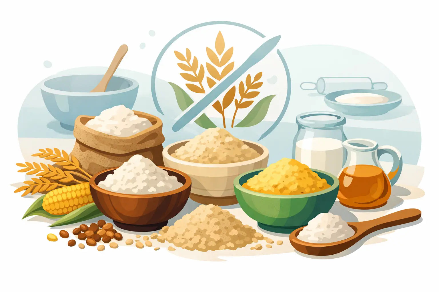 Harinas sin gluten: cuál elegir y cómo usarlas