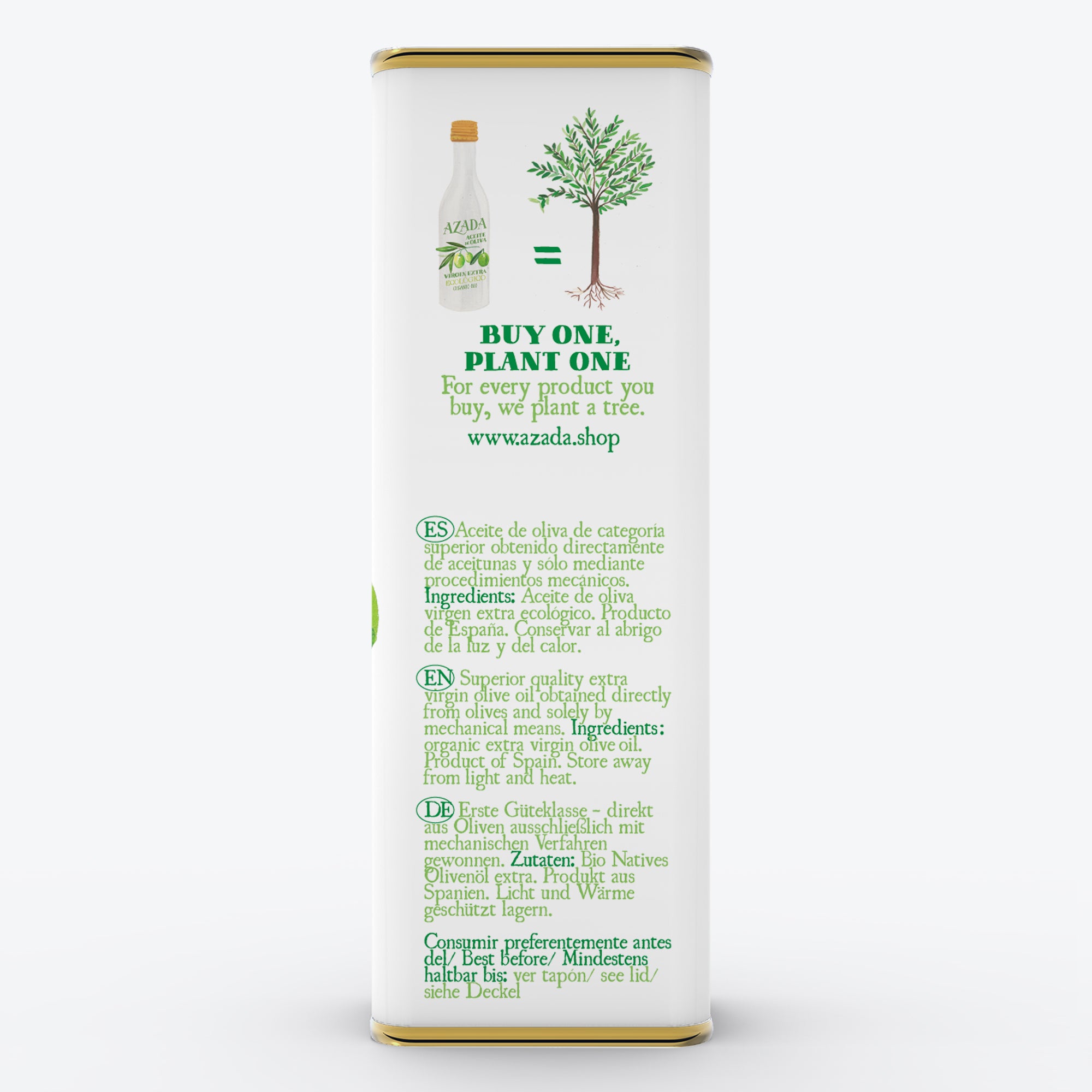 Aceite de Oliva Virgen Extra bio