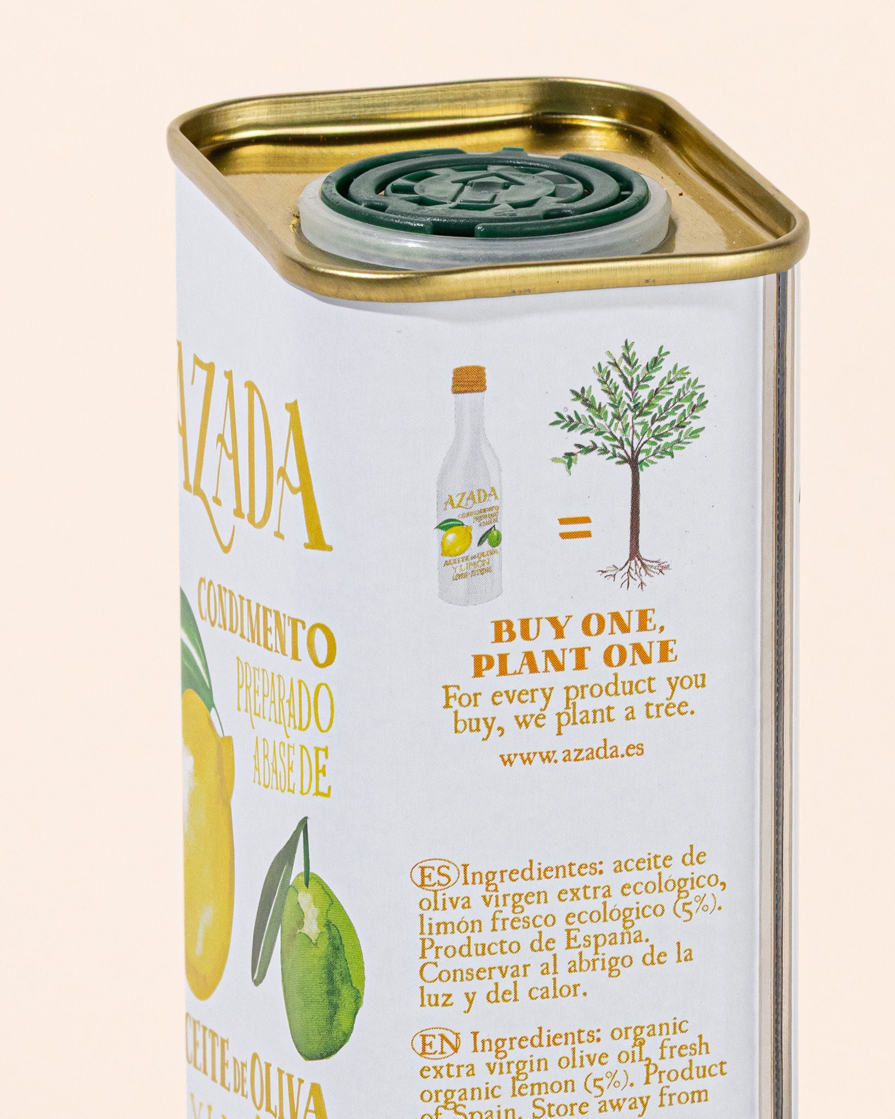 Aceite de Oliva y limón bio