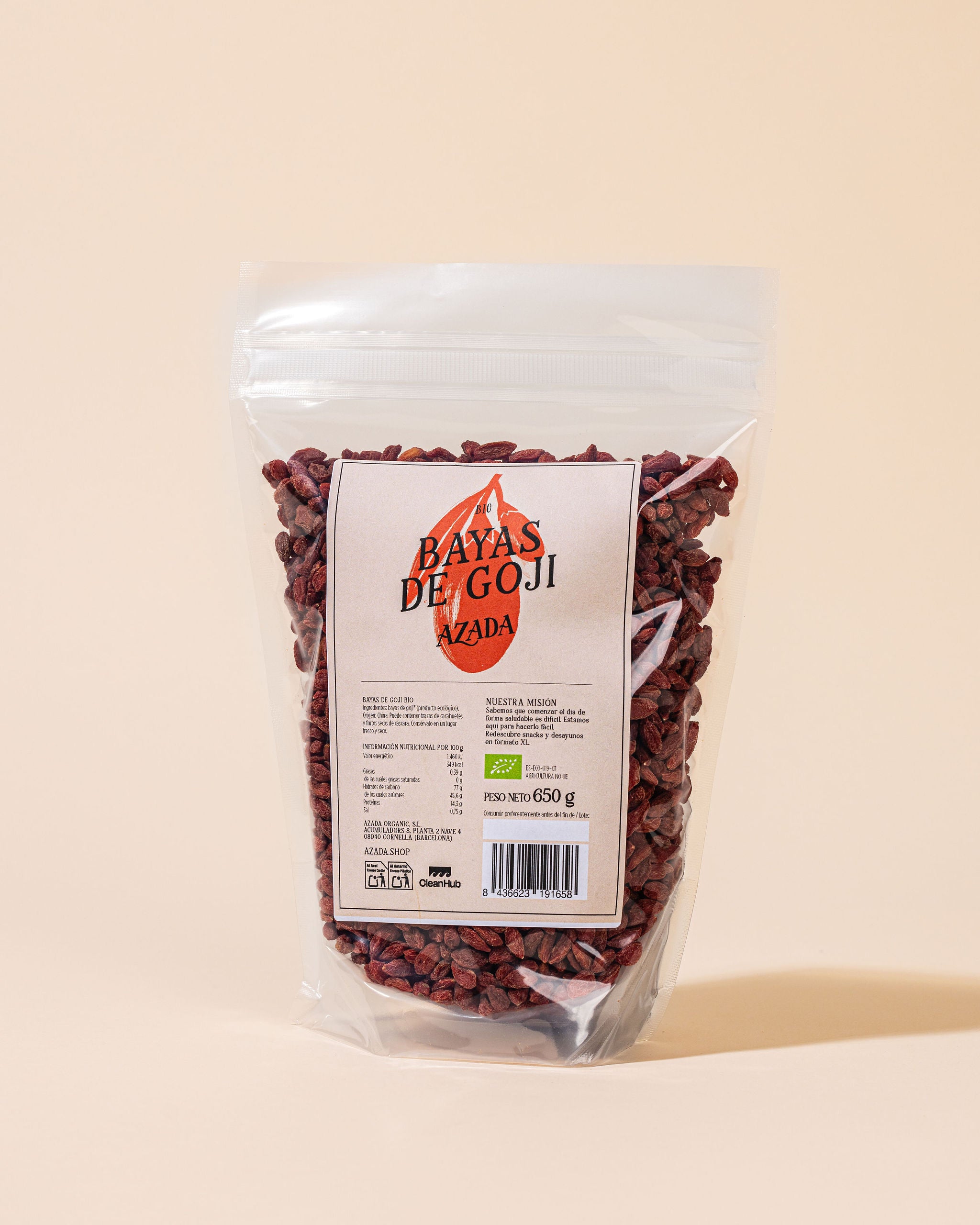 Organic goji berries