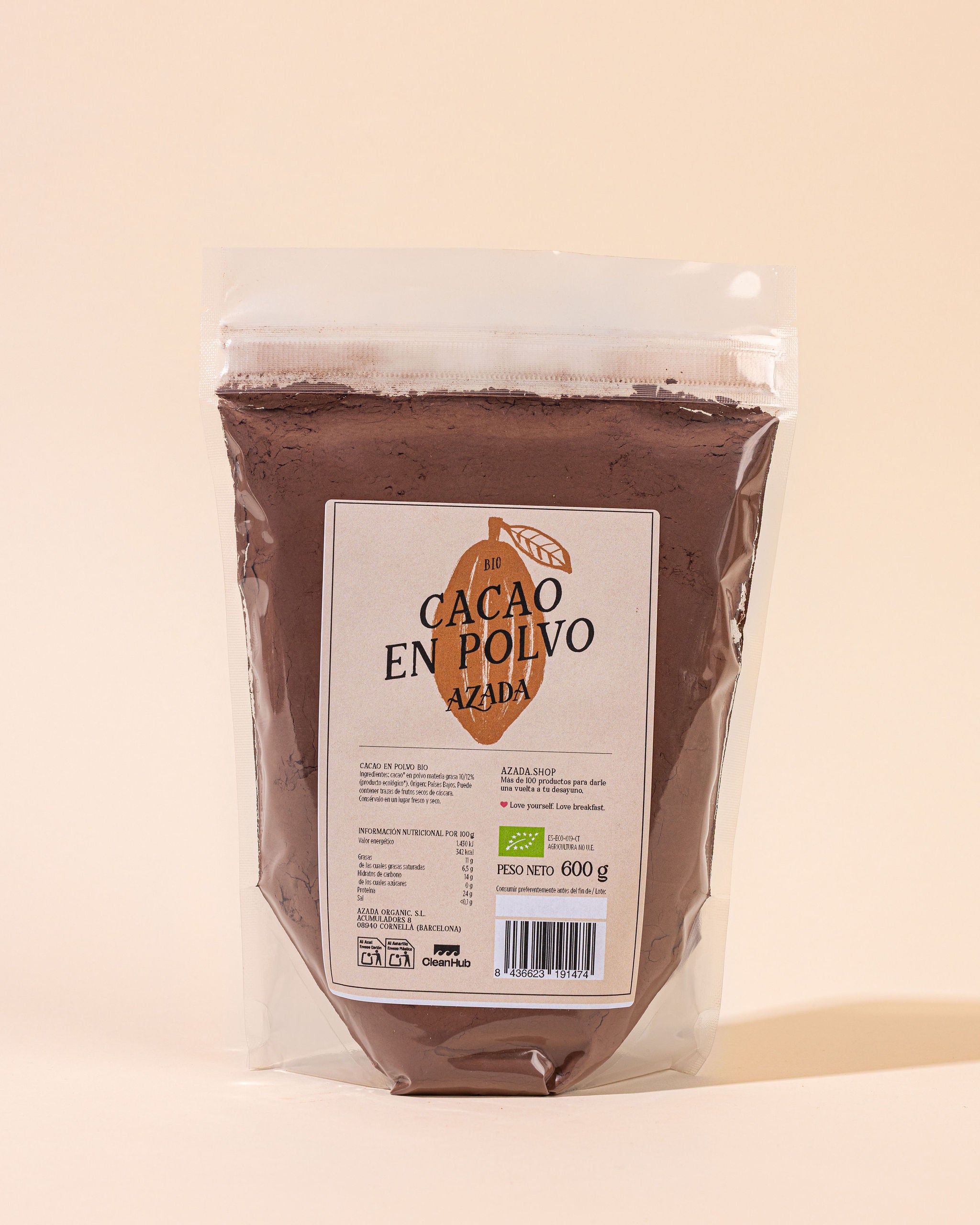 Cacao en polvo bio