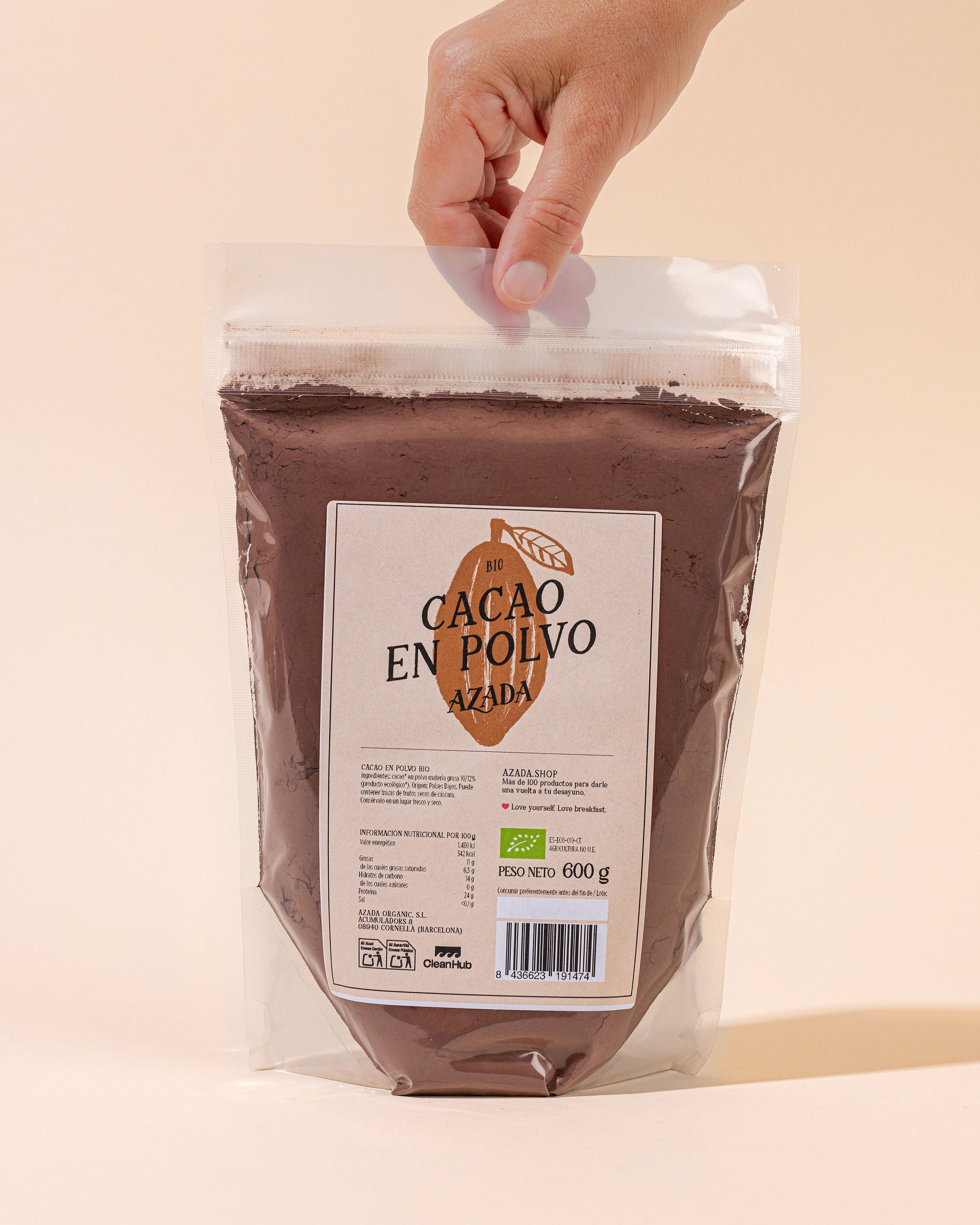 Cacao en polvo bio