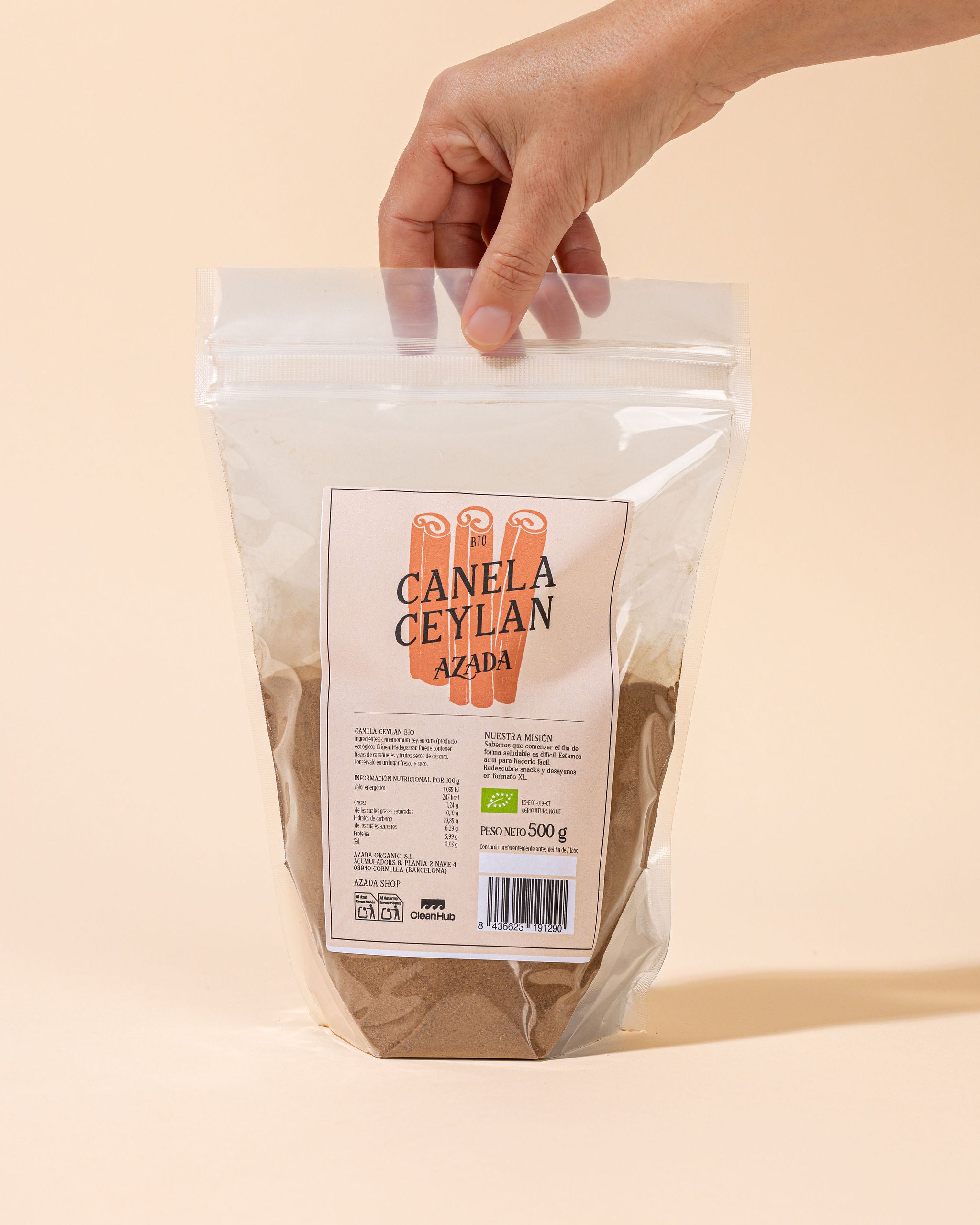 Organic ground cinnamon