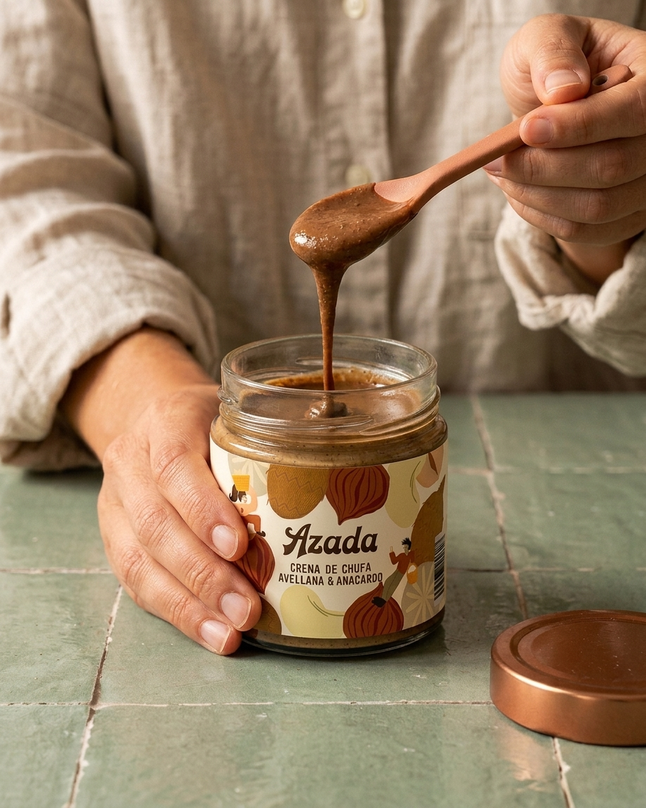 Erdmandel-, Haselnuss- & Cashew-Creme