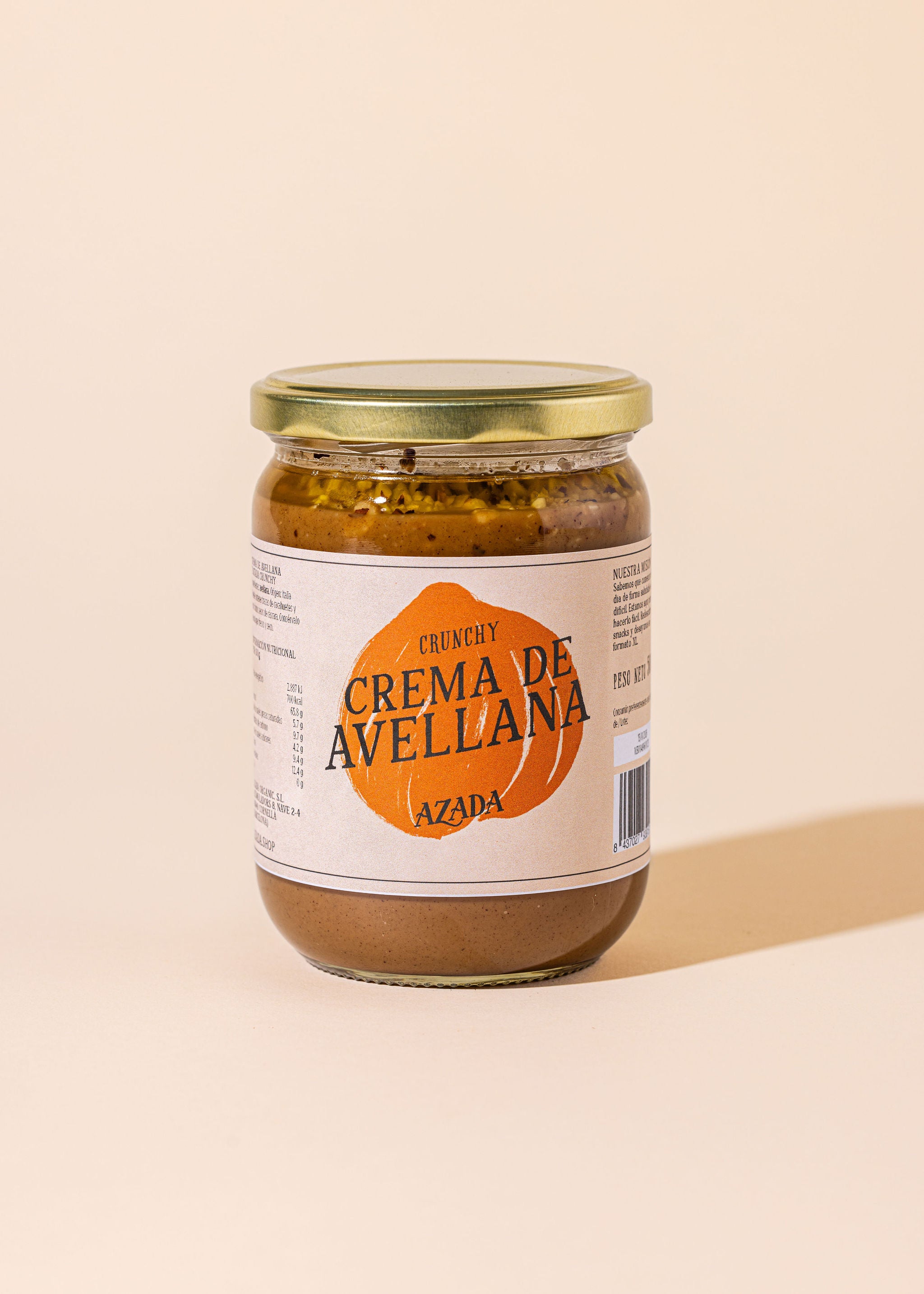 Mantega d&#39;avellana cruixent 500gr