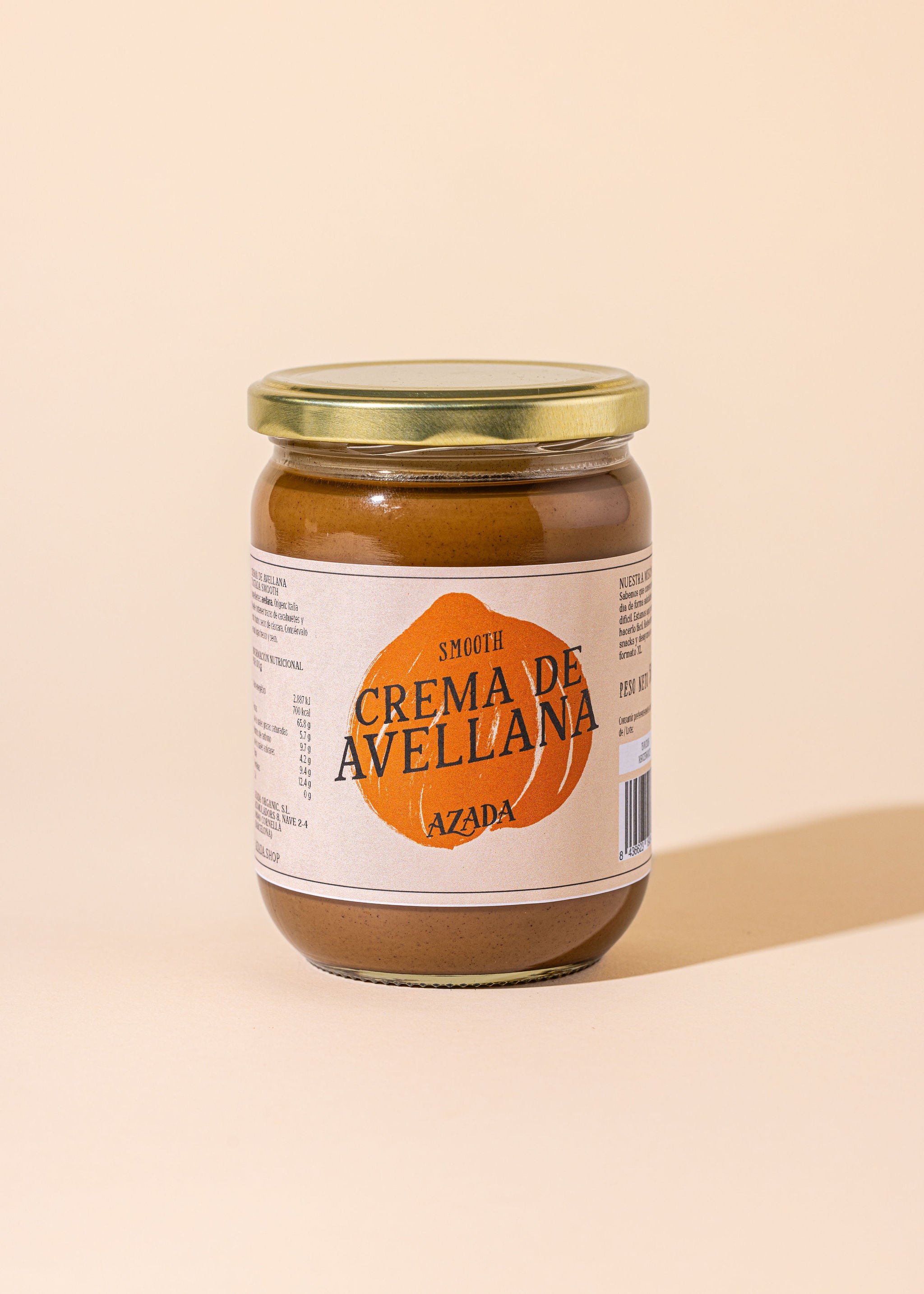 Crema de avellanas smooth