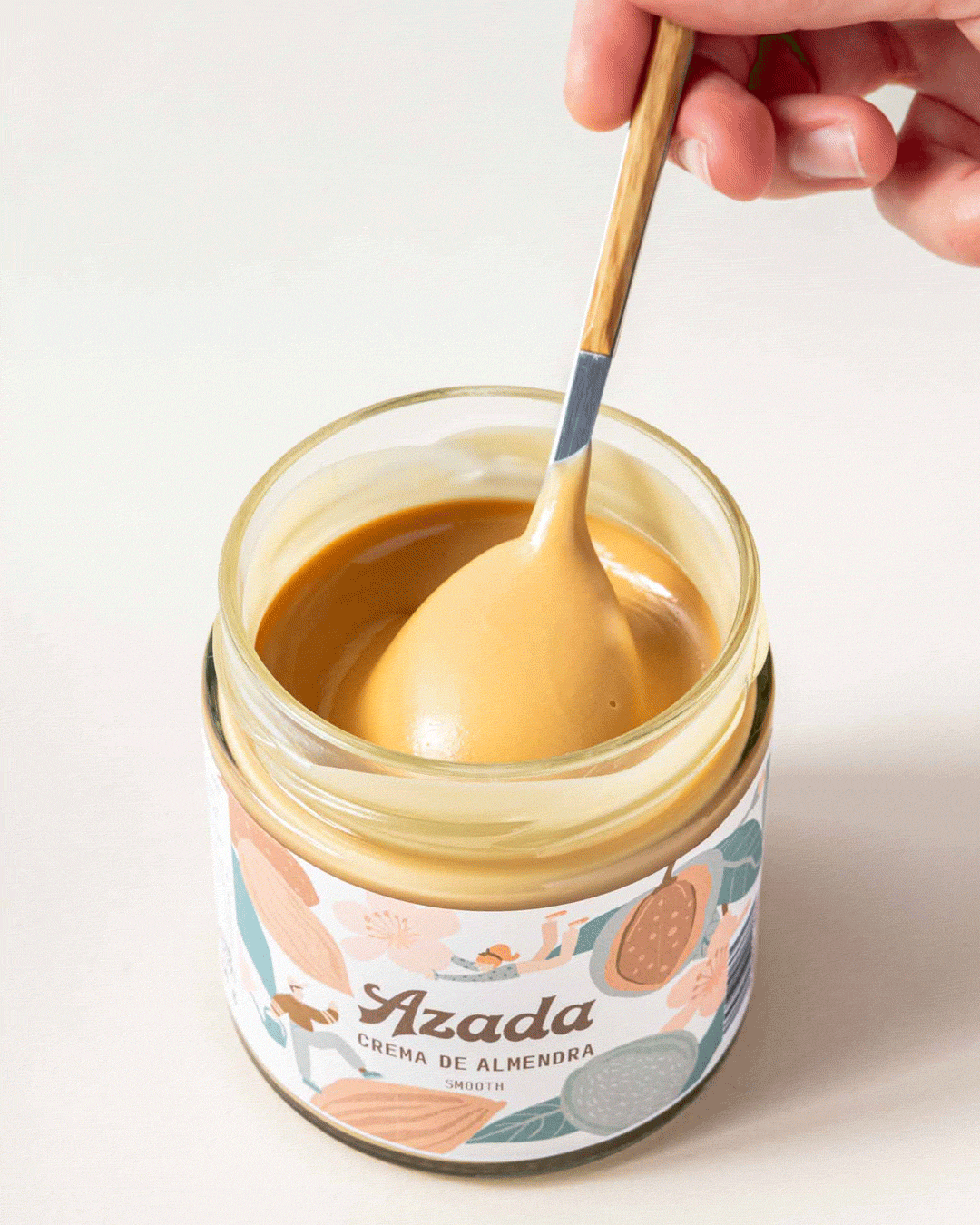 Crema de almendra smooth