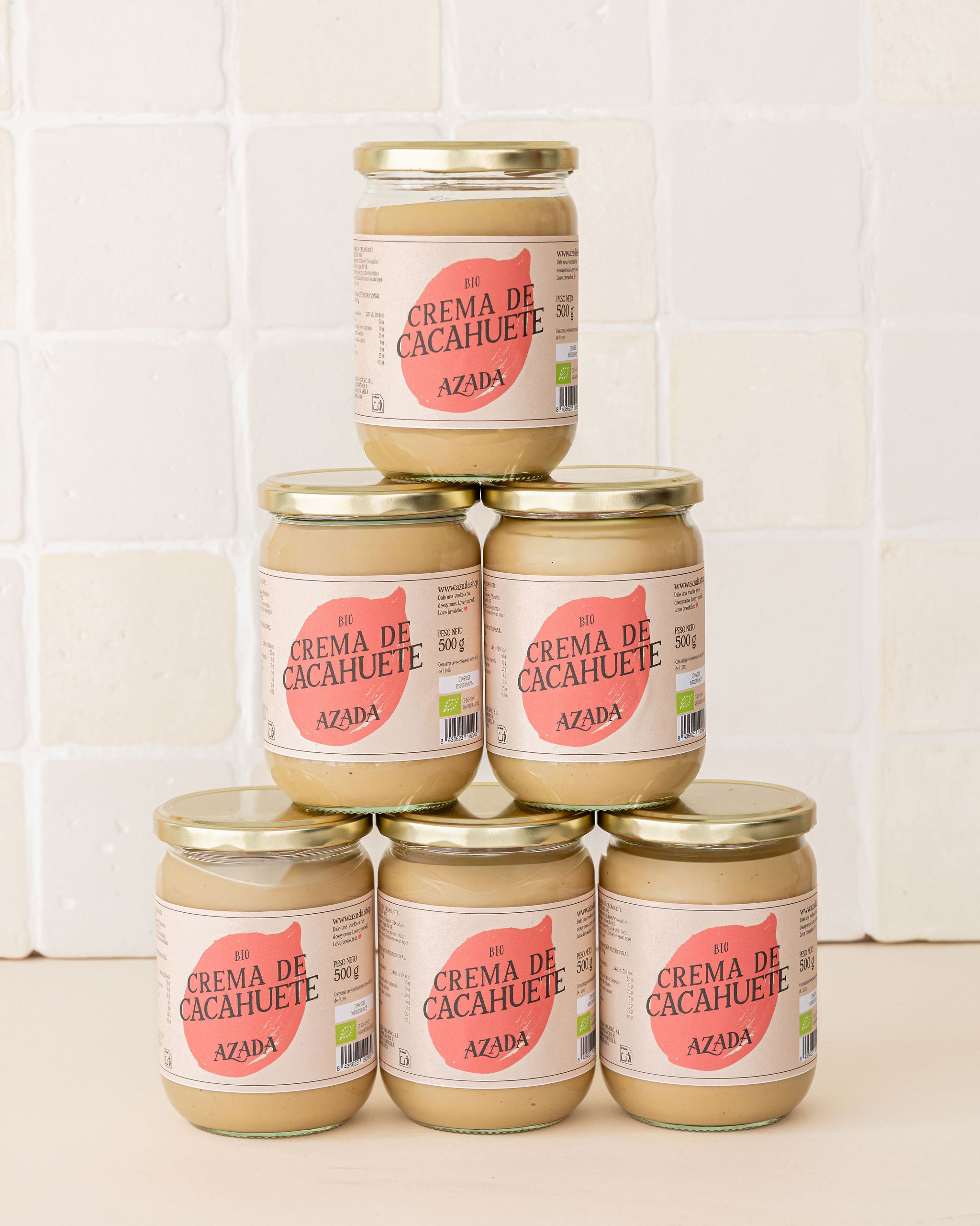 Crema de cacahuete bio