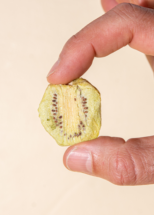 Freeze-dried kiwi