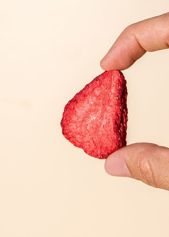 Freeze-dried strawberry