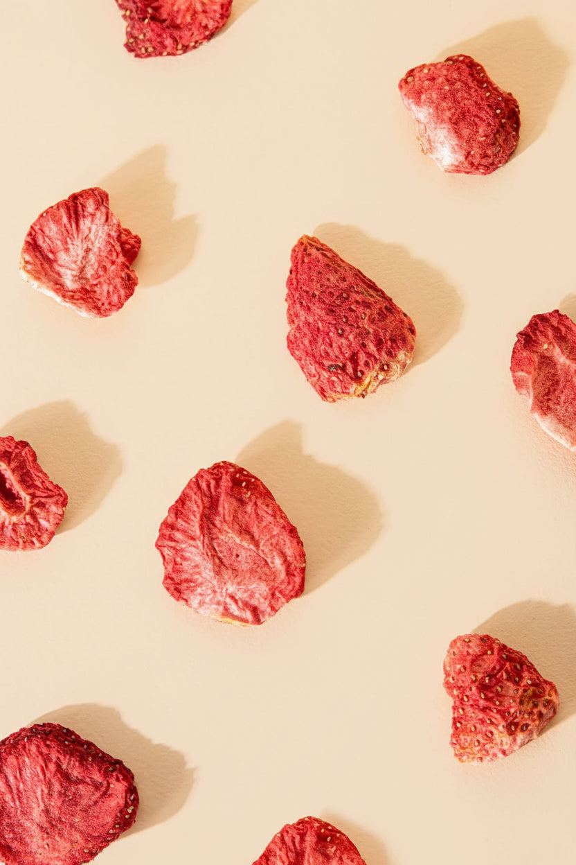 Freeze-dried strawberry