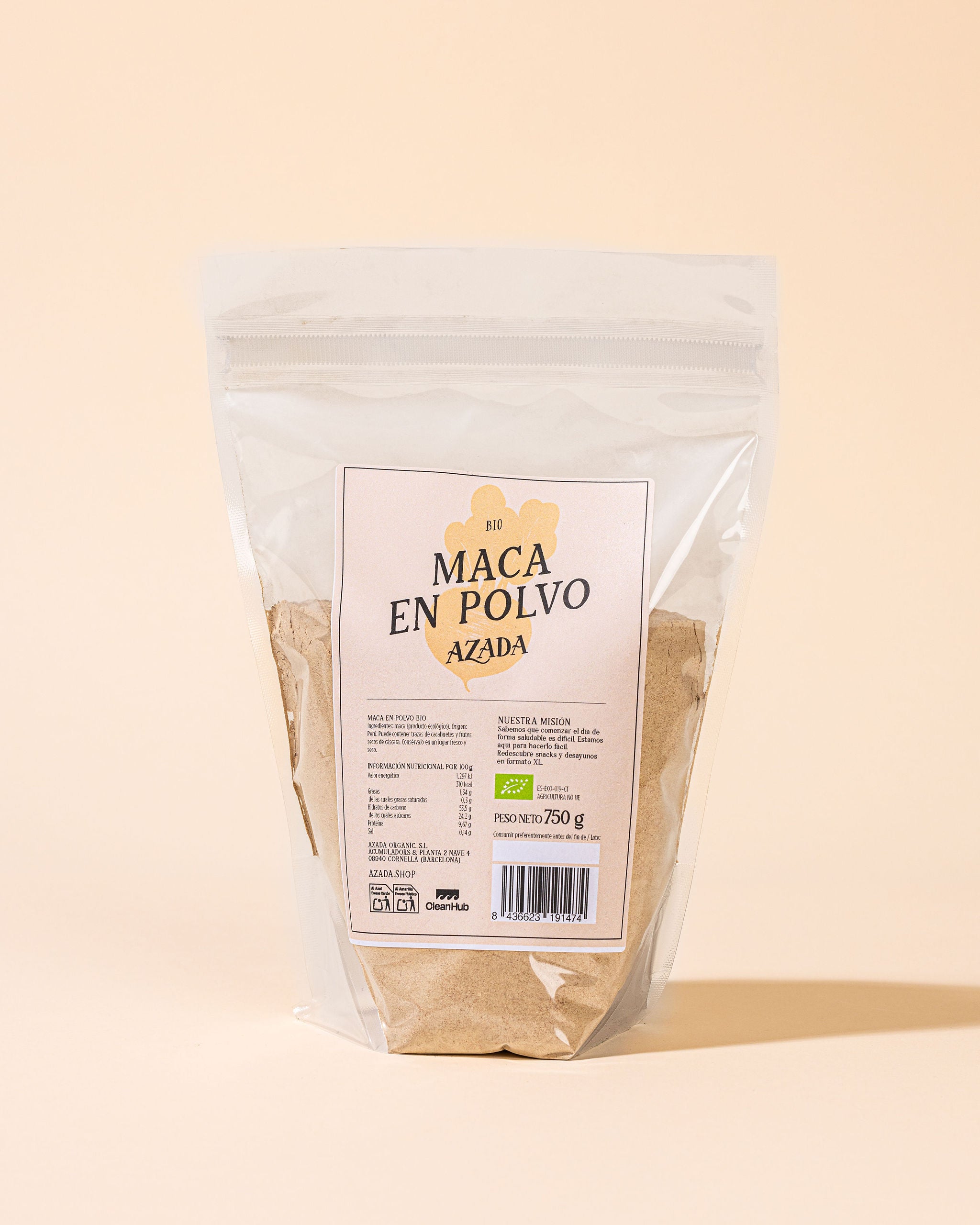 Polvo de maca bio