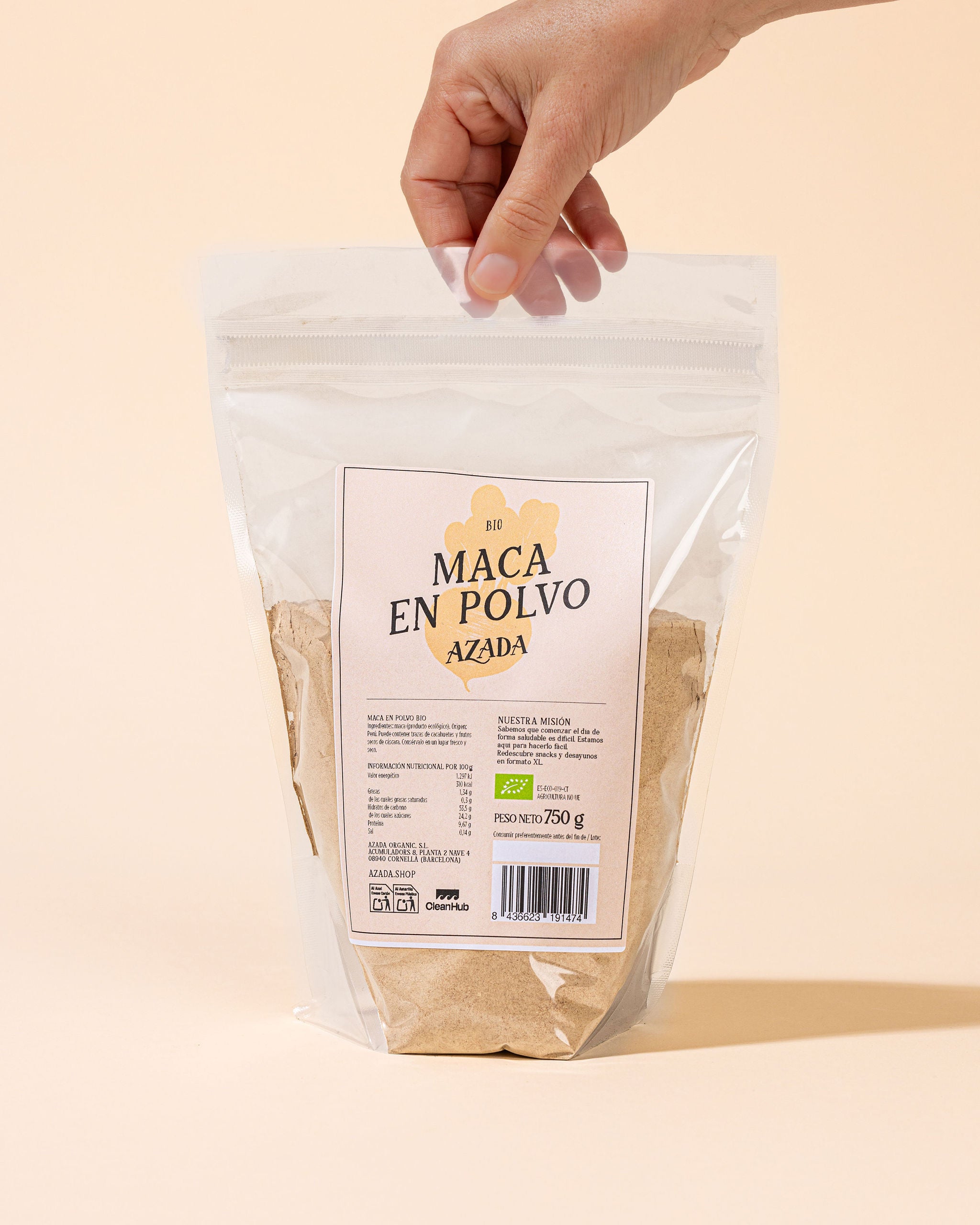 Polvo de maca bio