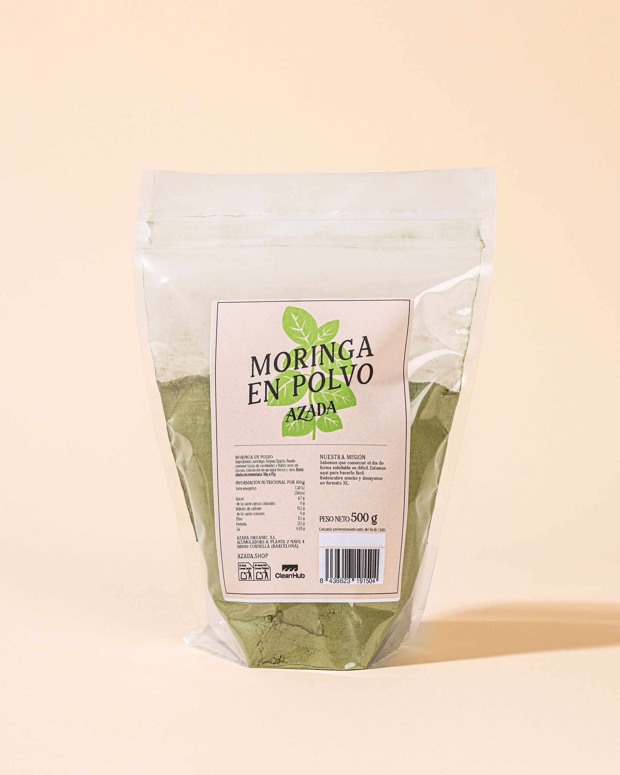 Polvo de moringa