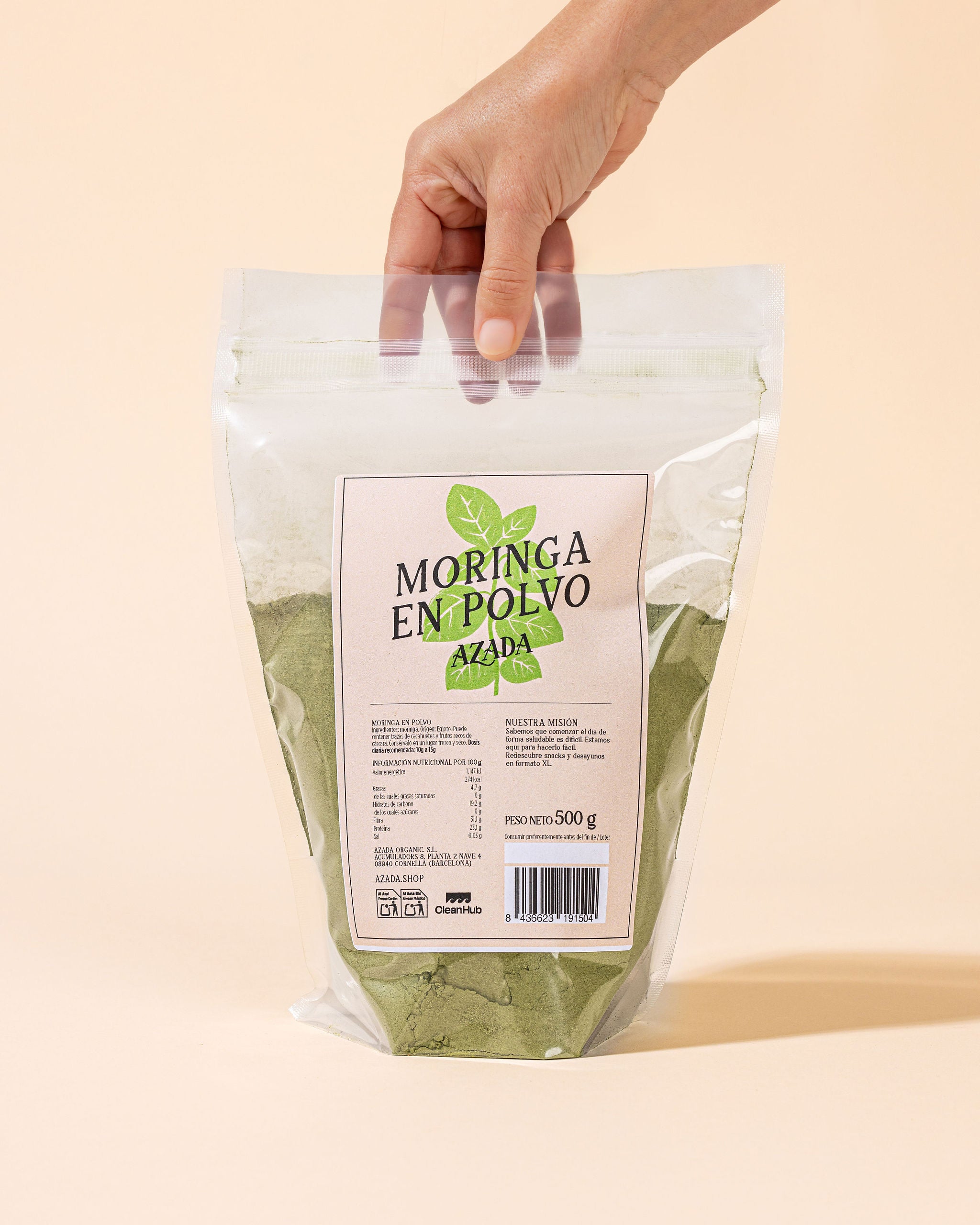 Polvo de moringa