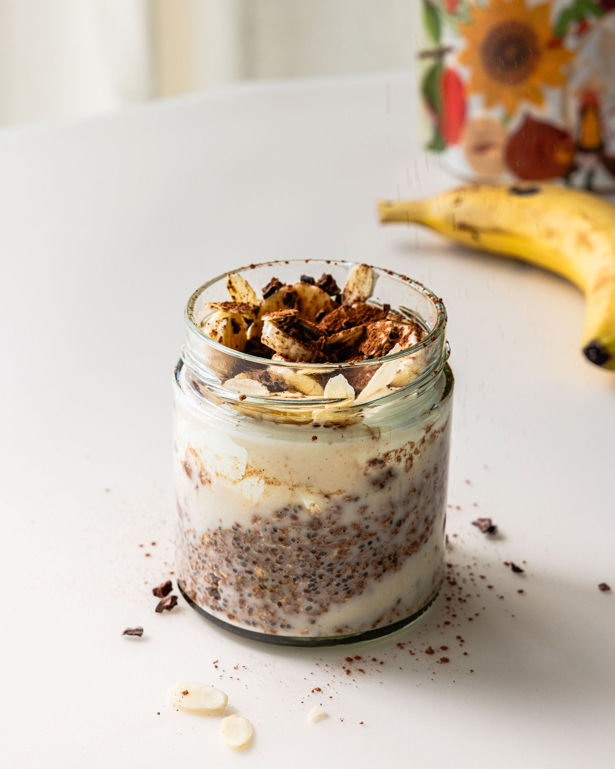 Porridge/ overnight oats Banana & Cacao Bio