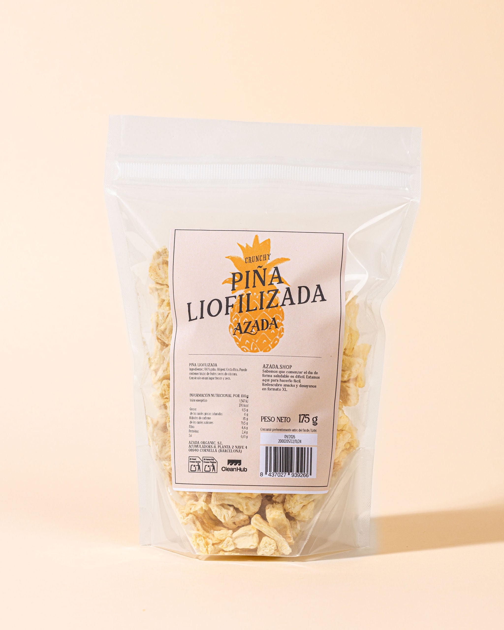 Pinya liofilitzada 150 g