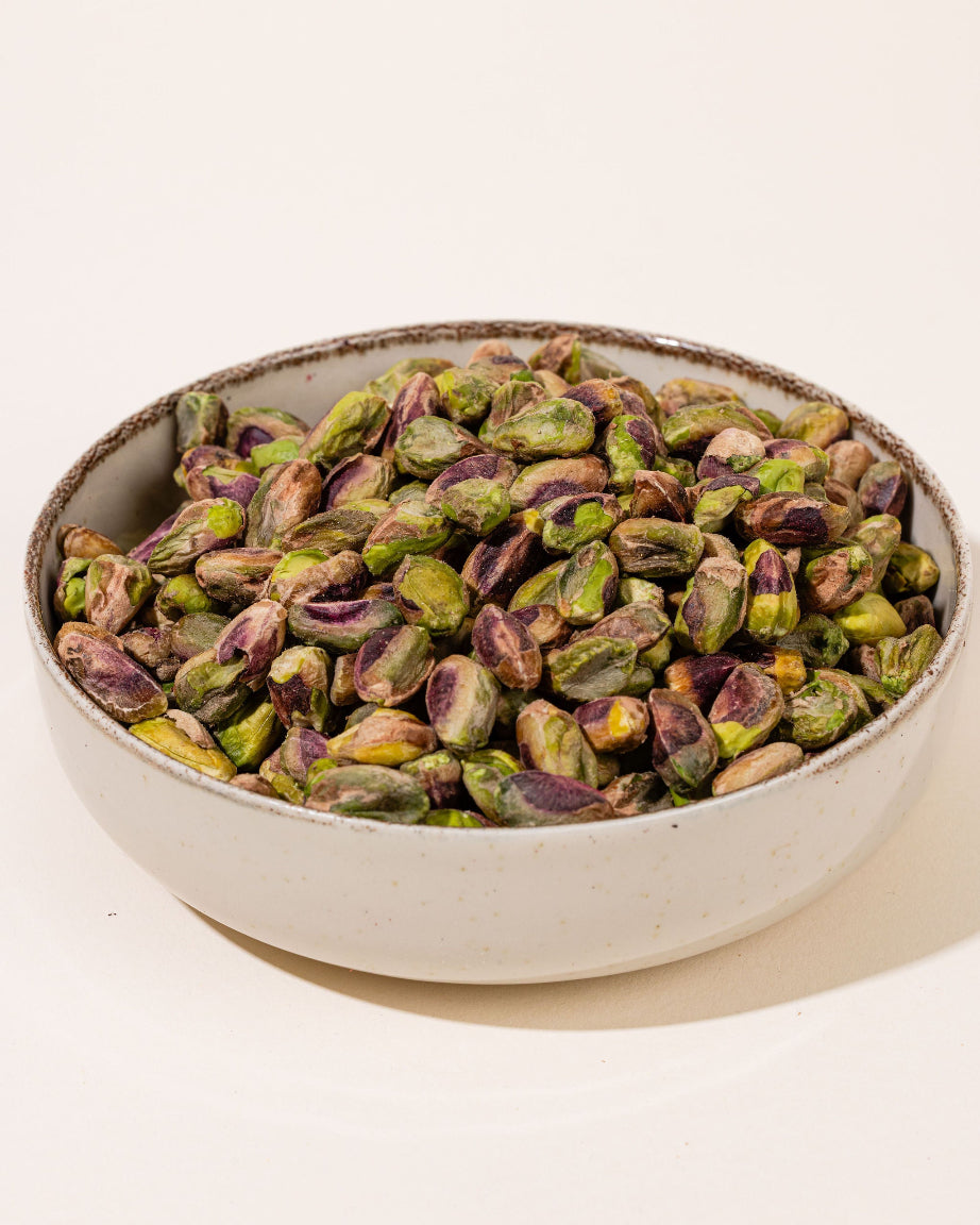 Organic raw pistachios (shelled)