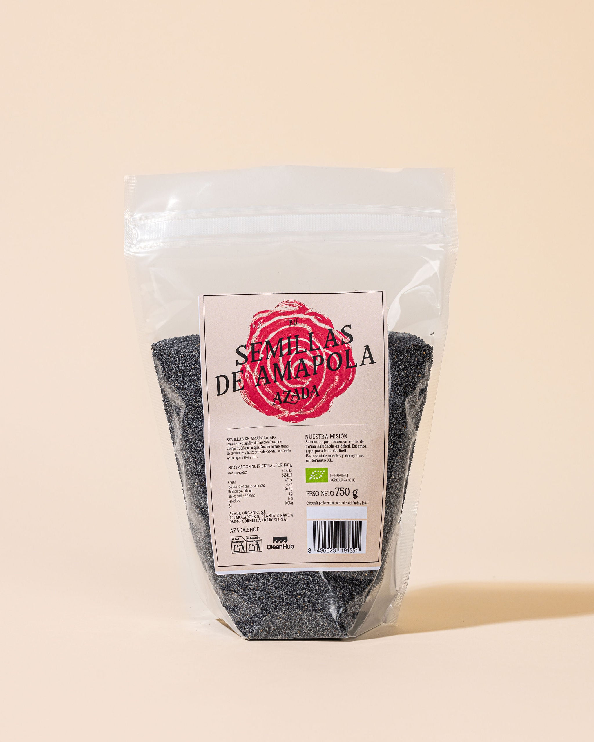 Organic poppy seeds