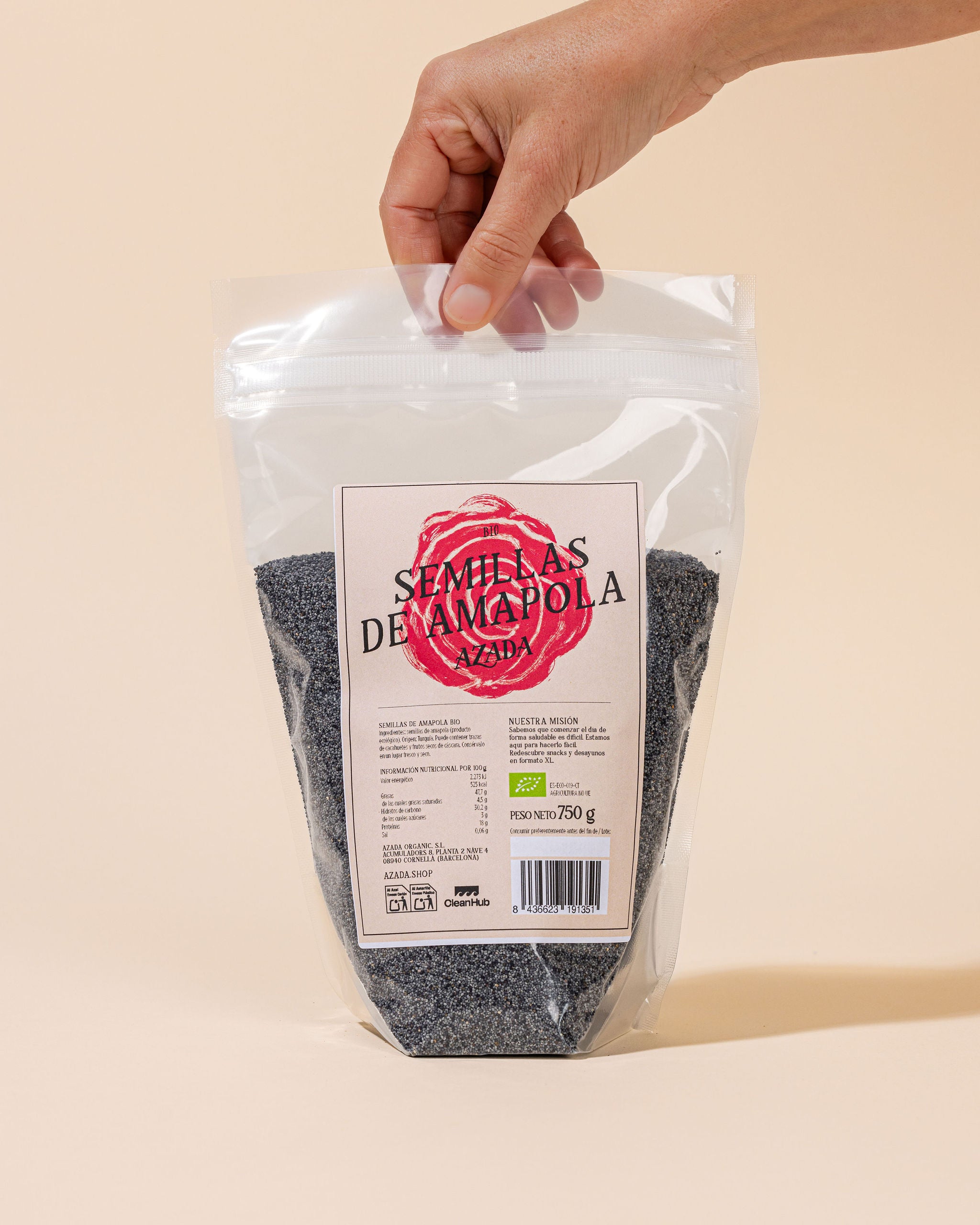 Organic poppy seeds