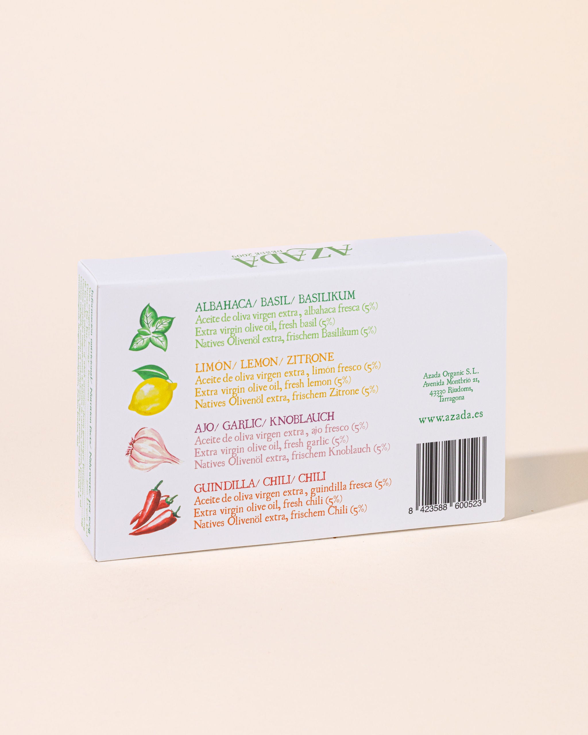 Set de Aceites de Oliva aromatizados