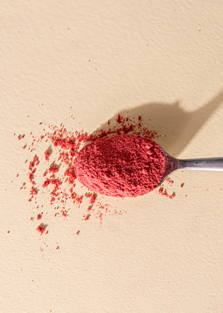 Strawberry powder