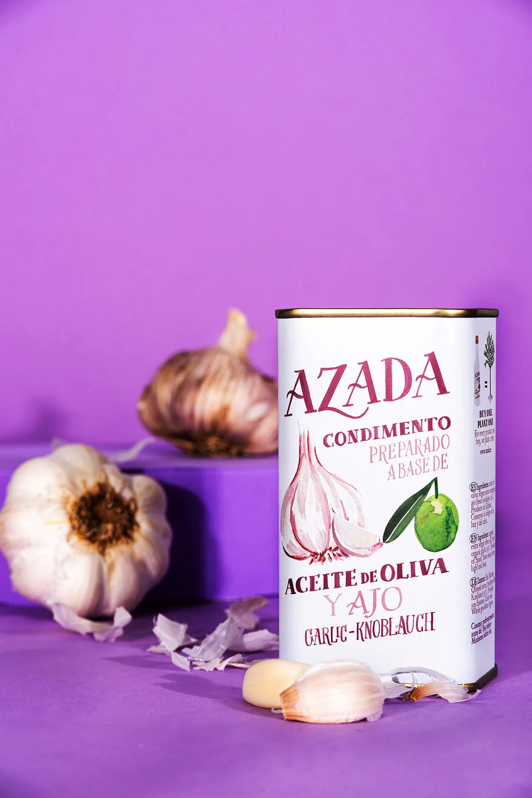 Aceite de Oliva y ajo bio
