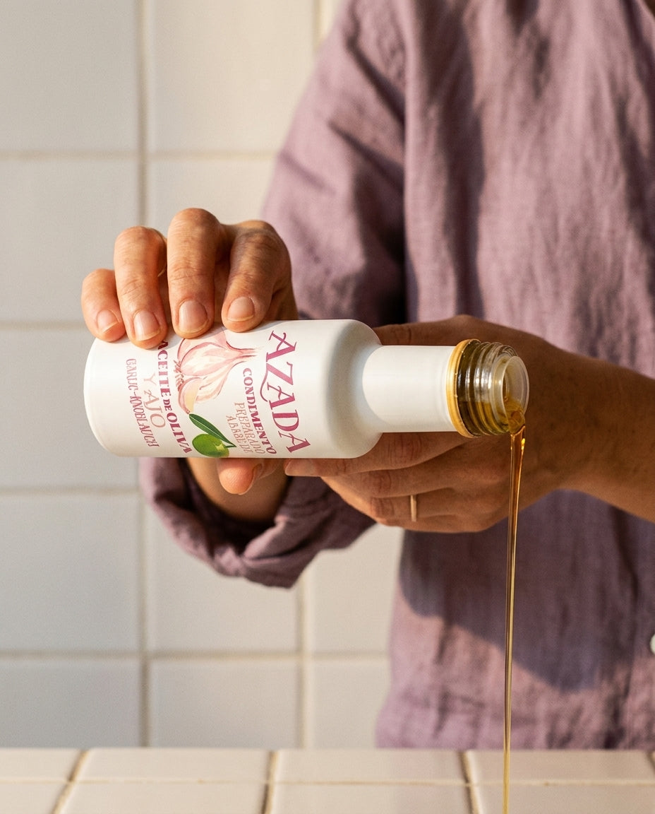 Aceite de Oliva y ajo