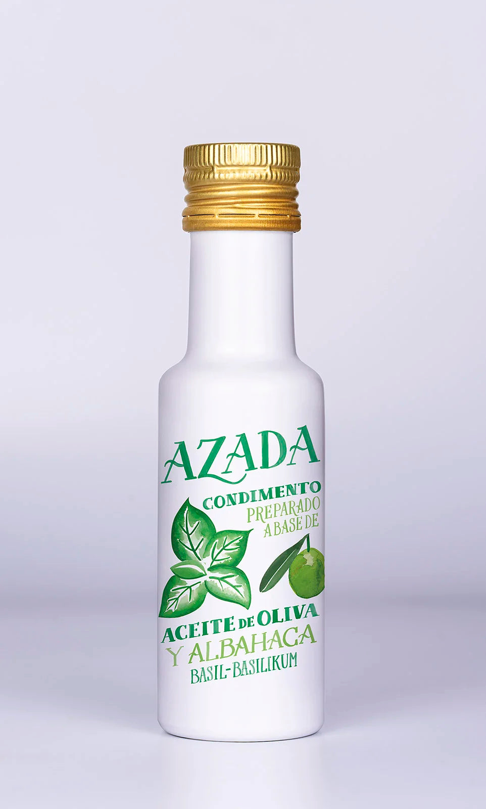 Aceite de Oliva y albahaca bio
