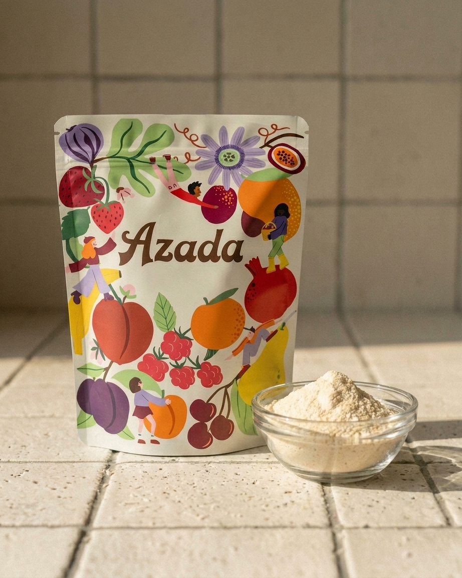 Freeze-dried apple powder